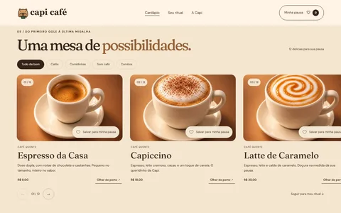 Galeria com os 12 itens